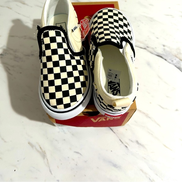 Vans Other - Toddler girl vans black and white